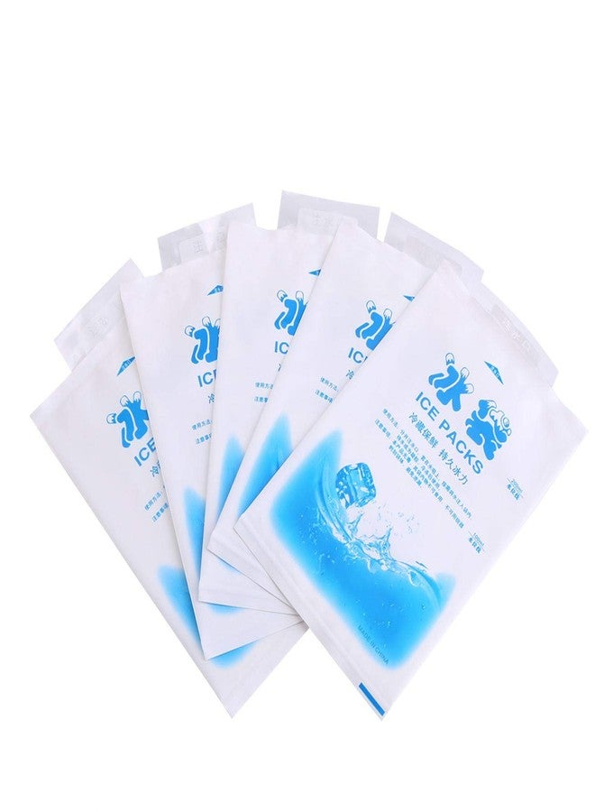 banapoy Gel Ice Pack, Reusable Cold Compress Ice Packs for Pain Relief 10pcs Hot and Cold Gel Packs for Injuries First Aid Kit Athletes Keep Food Cool(Thicken 200ml) - Image 2